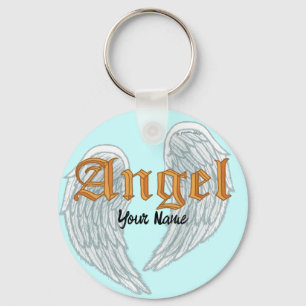 Christian Angel Wings   key chain