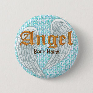 Christian Angel Wings Pin