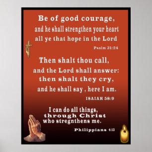 Christian art poster