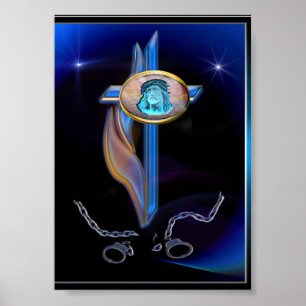 Christian art poster