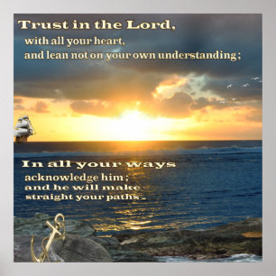 Christian art poster