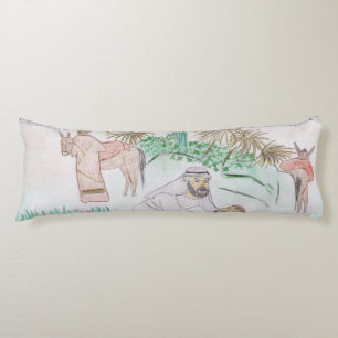 Christian Artwork The good Samaritan Body Pillow