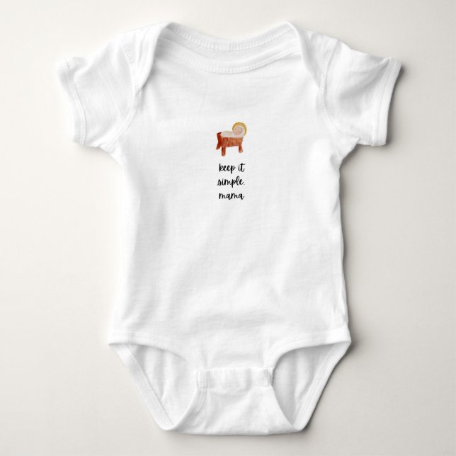 Christian Baby Bodysuit (Front)