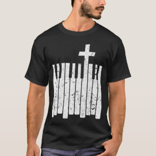 Christian Band Christian Piano Rock Classic girl T-Shirt