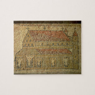 Christian basilica, mosaic pavement, Roman period, Jigsaw Puzzle