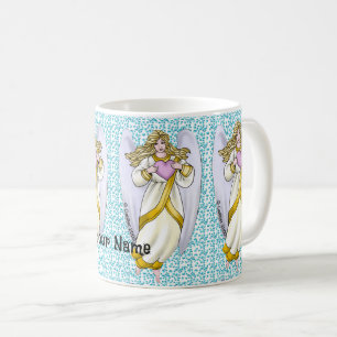 Christian believe in angels coffee mug