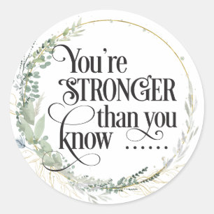 Christian/Bible Classic Round Sticker