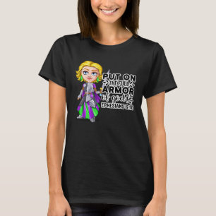 Christian Bible Motivation Armor of God Ephesians T-Shirt