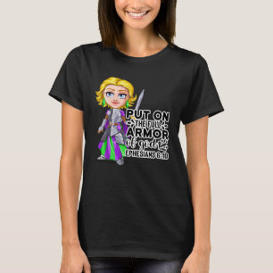 Christian Bible Motivation Armour of God Ephesians T-Shirt