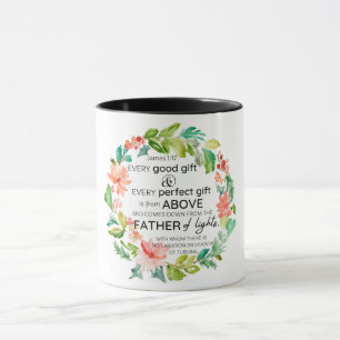 Christian Bible Proverb Mug