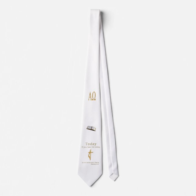 Christian Bible Scripture Tie (Front)