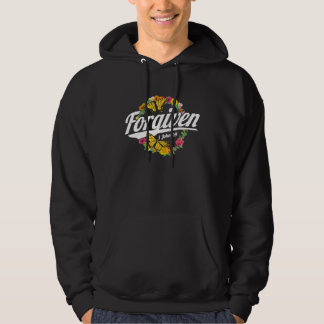 Christian Bible Verse 1 John 19 Flower Butterfly Hoodie