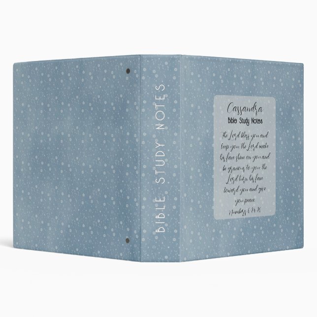 Christian Bible Verse Art  Binder (Background)