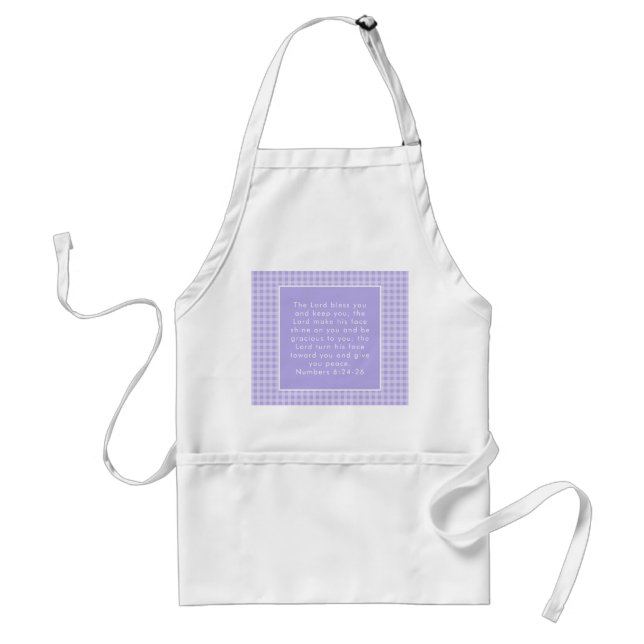 Christian Bible Verse Art  Standard Apron (Front)