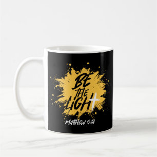Christian Bible Verse Be The Light Matthew 5:14 Coffee Mug