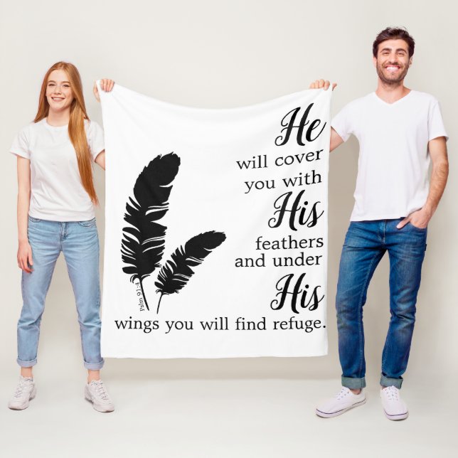 Christian Bible Verse Blanket (In Situ)