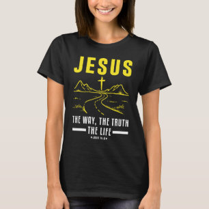 Christian Bible Verse Faith Believer Follower  1 T-Shirt