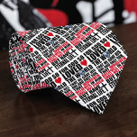 Christian Bible Verse John 3:16 Custom Necktie<br><div class="desc">This custom necktie features the powerful and well-loved Bible verse,  John 3:16. It's a thoughtful and inspiring gift for any occasion,  perfect for expressing faith and making a statement. The design is clean and modern,  ensuring it's both stylish and meaningful.</div>