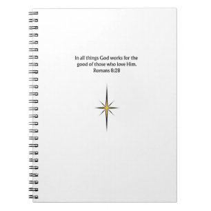 Christian Bible Verse Journal   Scripture Notebook