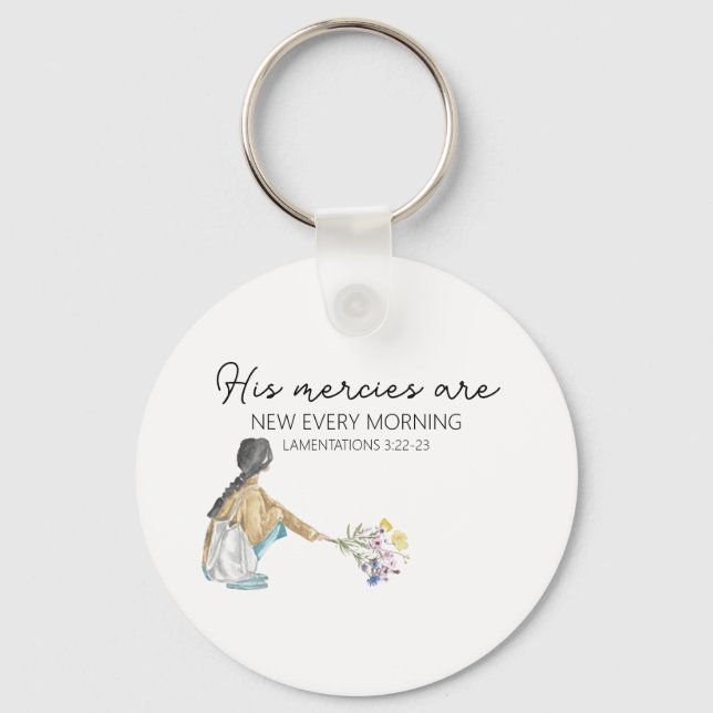 Christian Bible Verse  Keychain (Front)