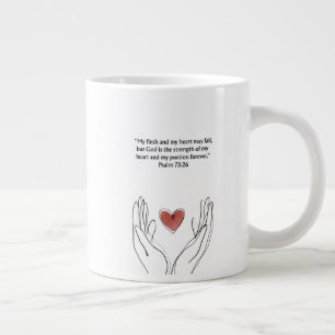 Christian Bible Verse Mug   Encouragement Gift