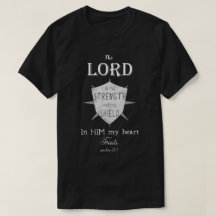 Christian Bible Verse, Psalm 28:7, Shield
