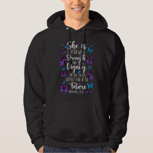 Christian Bible Verse Quote Butterfly Proverbs Hoodie
