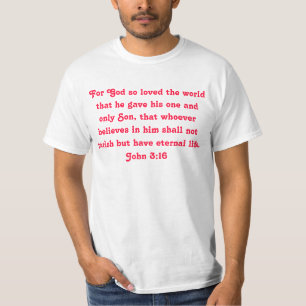 Christian Bible Verse T-Shirt, Scripture T-Shirt