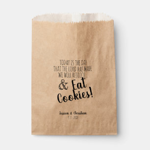 Christian Bible Verse Wedding Cookie Buffet Bar Favour Bag