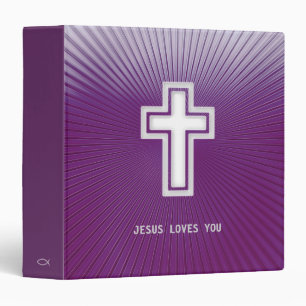 Christian Binder with Cross