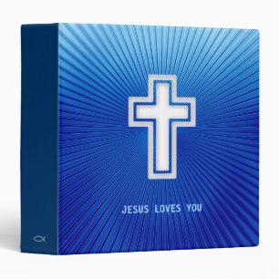 Christian Binder with Cross