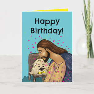 Christian Birthday Card (Smee the Pekingese)