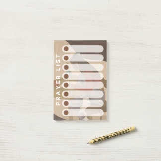Christian Black Woman Prayer List Post-it Notes