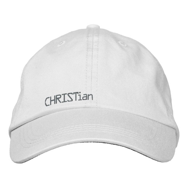 CHRISTian-blk hat (Front)