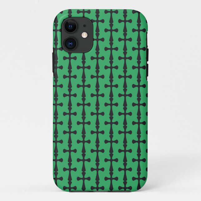 Christian blue cross Case-Mate iPhone case (Back)