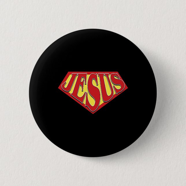 Christian Bodybuilding Powered  2 Inch Round Button (Front)