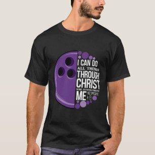 Christian Bowling Funny Personalized Team Gift For T-Shirt