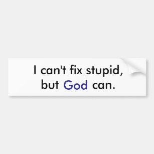 Funny Christian Bumper Stickers &amp; Car Stickers | Zazzle CA
