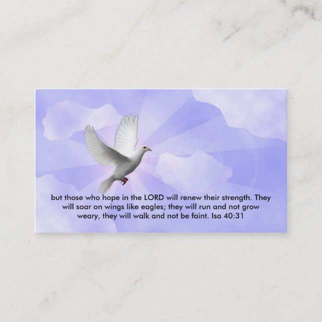 christian business card (Front)