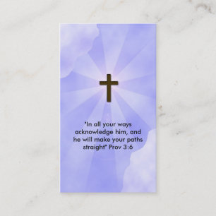 Christian business card