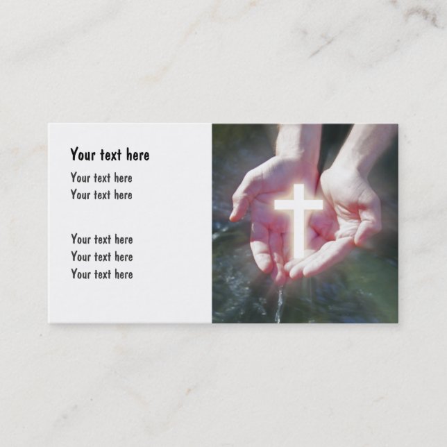 Christian Business Cards (Front)