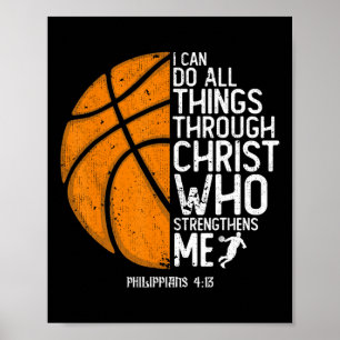 Christian Bysketbyll Love All Things I Can Do Thro Poster