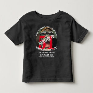 CHRISTIAN CAGE FIGHTING WASHINGTON DC LINCOLN TODDLER T-SHIRT