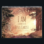 Christian Calendar I am Jesus Bible Verse<br><div class="desc">Christian Calendar I am Jesus Bible Verse Calendar. An inspirational Christian calendar gift. Features beautiful matching images for each 'I am' statement of the Lord Jesus Christ. These Bible verses are taken from the King James Bible version. Since this calendar is customized you can replace the text to your favourite...</div>