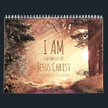 Christian Calendar I am Jesus Bible Verse<br><div class="desc">Christian Calendar I am Jesus Bible Verse Calendar. An inspirational Christian calendar gift. Features beautiful matching images for each 'I am' statement of the Lord Jesus Christ. These Bible verses are taken from the King James Bible version. Since this calendar is customized you can replace the text to your favourite...</div>