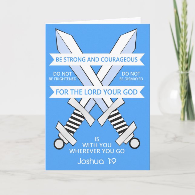 Christian Card for kids bible verse (Front)
