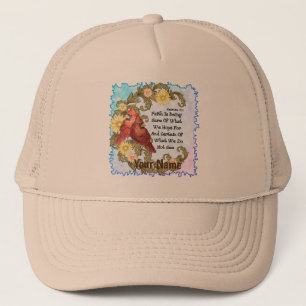 Christian Cardinals Faith custom name  Trucker Hat
