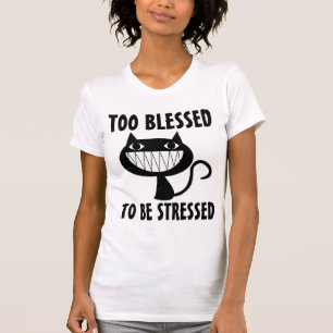 Christian Cat T-shirts, Blessed T-Shirt