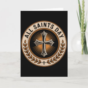 Christian Catholic Cross Holy Spirit November All  Card