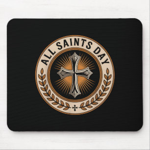 Christian Catholic Cross Holy Spirit November All Mouse Pad
